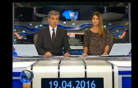 Telefe Noticias a las 13 / Bloque 1 / 19/04/2016