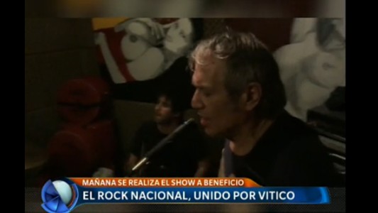 El rock nacional, unido por Vitico