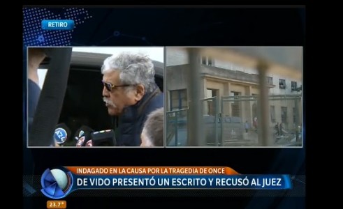 Tragedia de Once: De Vido presentó un escrito en el que recusó al juez y responsabilizó al maquinista