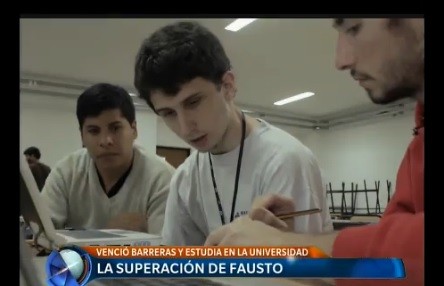 El primer alumno universitario con autismo de Latinoamérica