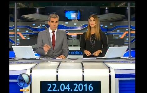 Telefe Noticias a las 13 / Bloque 1 / 22/04/2016