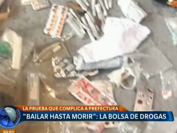 "Bailar hasta morir": la bolsa de drogas