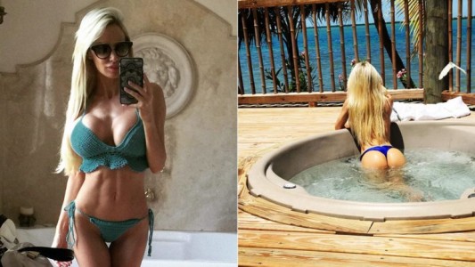 Luciana Salazar en tanga hot desde Miami