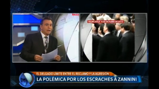 La polémica por los escraches a Zannini