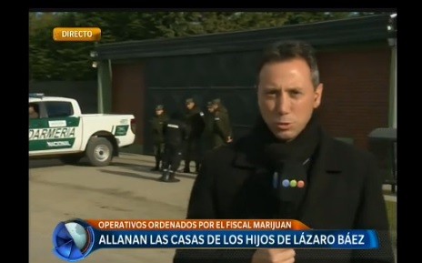 Allanan la casa de Martín Báez en Río Gallegos