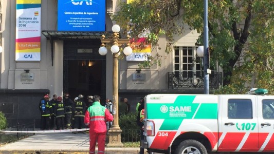 Alarma por un escape de gas en pleno centro porteño