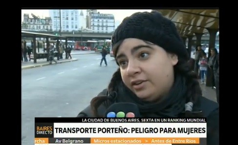 Transporte porteño: peligro para mujeres