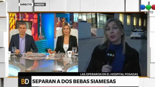 Ya separaron a las bebas siamesas en el Hospital Posadas