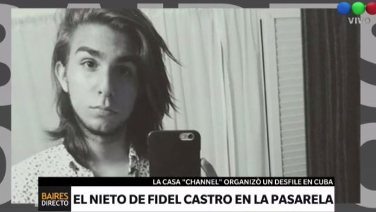 Un nieto de Fidel Castro en el desfile de Chanel en La Habana