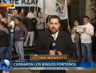 Cerraron los bingos porteños