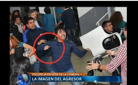 Identifican al agresor del cuchillo en la reunión de la Comuna 4