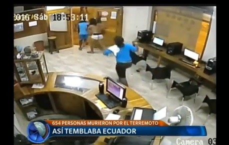Video: así temblaba Ecuador