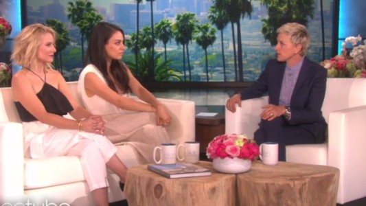 Mila Kunis íntima en la TV: ¿Cómo es el sexo con Ashton Kutcher?