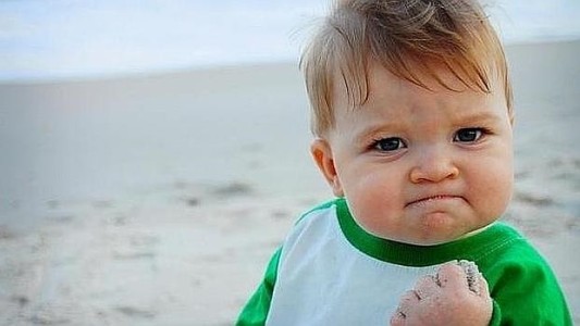 Fotos: así está ahora el bebé del meme más famoso