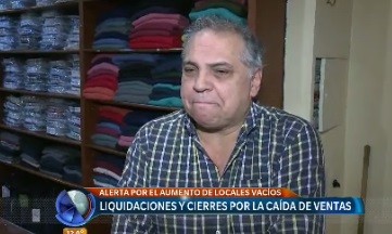 Liquidaciones y cierres por la caída de ventas