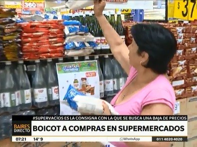 El boicot a los supermercados