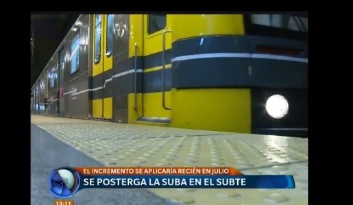 Se posterga la suba en el subte