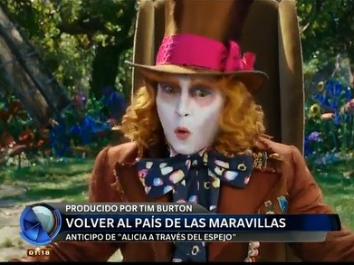 Otro anticipo de "Alicia a través del espejo"