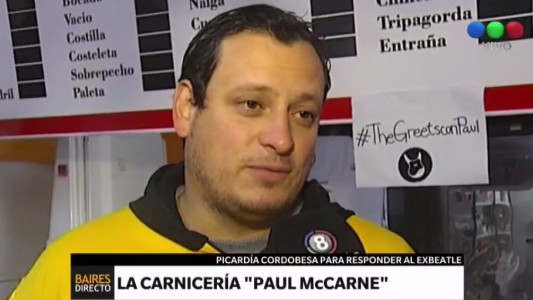 Hamburguesas y chorizos veganos para el recital de Paul McCartney