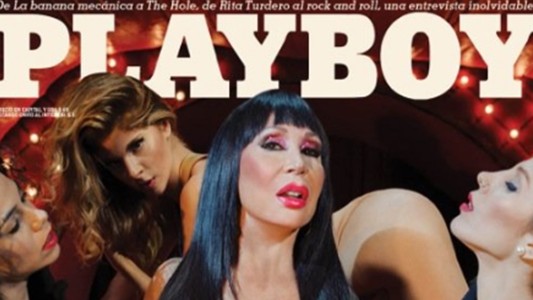 Moria Casán volvió a la tapa de Playboy