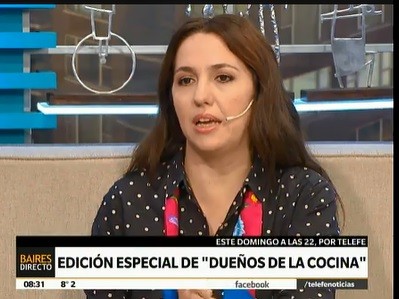 Narda Lepes en Baires Directo