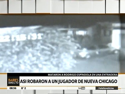 El video del asesinato del jugador de Nueva Chicago
