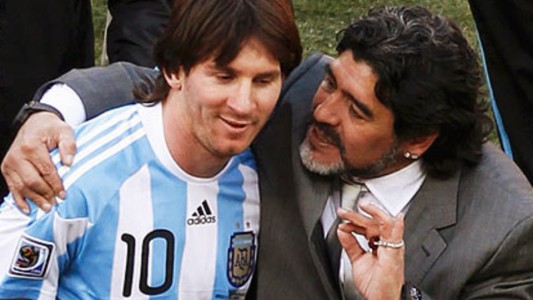 Maradona y Messi compartirán cancha en un partido a beneficio