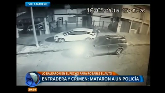 Entradera y crimen: mataron a un policía