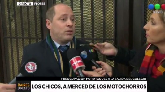 Denuncian ataques de motochorros a la salida de los colegios