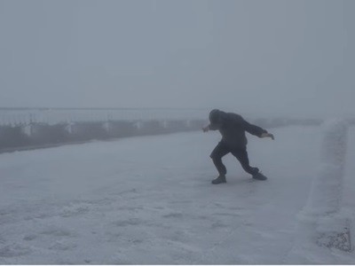 #EsViral Los que juegan con el viento