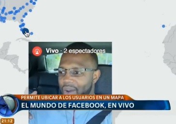 El mundo de Facebook en vivo