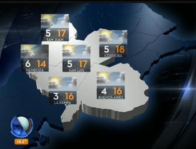 Mañana del martes fría y tarde fresca con máxima de 17 grados
