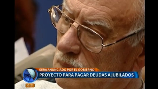 Proyecto para pagar deudas a jubilados