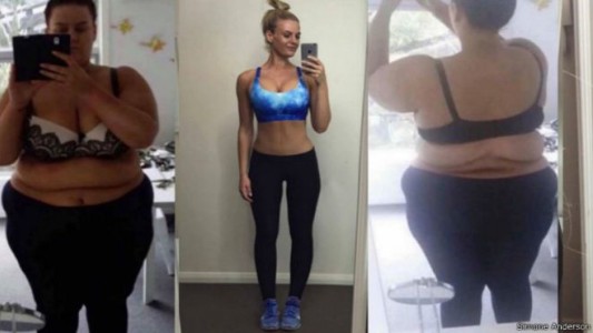 La mujer que adelgazó 88 kilos en 20 meses y lo contó en su Instagram