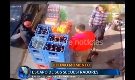 Video: escapó de sus secuestradores y logró pedir ayuda