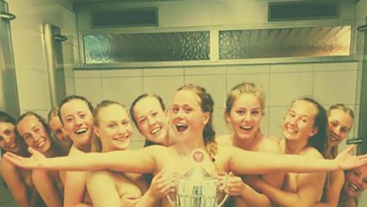 Se desnudaron para festejar que salieron campeonas