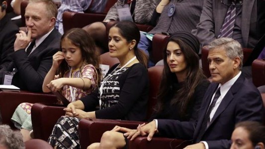 El Papa cerró el Congreso de Scholas con con la sorpresiva presencia de artistas de Hollywood