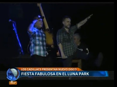 La fiesta de los Fabulosos Cadillacs en el Luna Prak