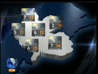 Miércoles sin lluvias, ventoso y con baja sensación térmica