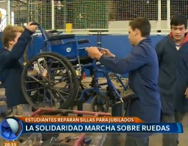 La solidaridad marcha sobre ruedas