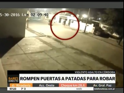 Violento robo en una casa de Córdoba