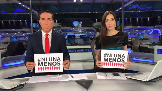 Telefe Noticias se suma a la convocatoria #NiUnaMenos