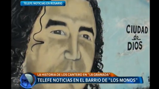 Telefe Noticias en el barrio de "Los Monos"