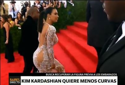 Kim Kardashian quiere menos curvas