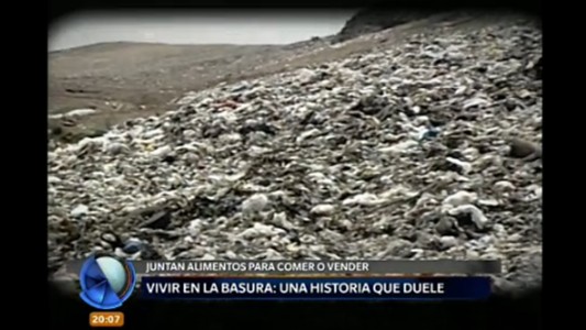 Vivir en la basura: una historia que duele