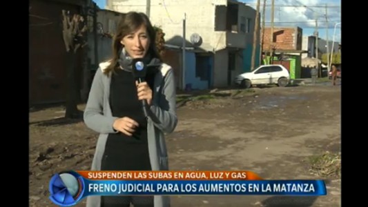 Una jueza ordenó suspender los aumentos de las tarifas de servicios públicos en La Matanza