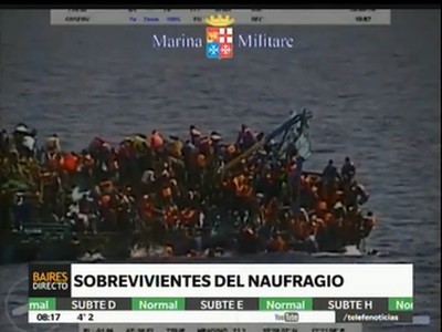 Llegan a Italia los sobrevivientes del último naufragio