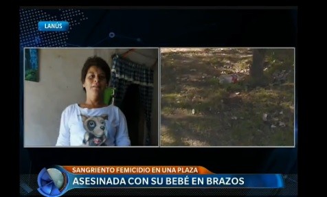 Una mujer fue degollada con su bebé de 9 meses en brazos