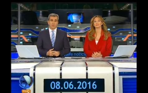 Telefe Noticias a las 13 / Bloque 1 / 08/06/2016