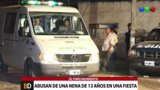 Abusaron de una nena de 13 años en una fiesta